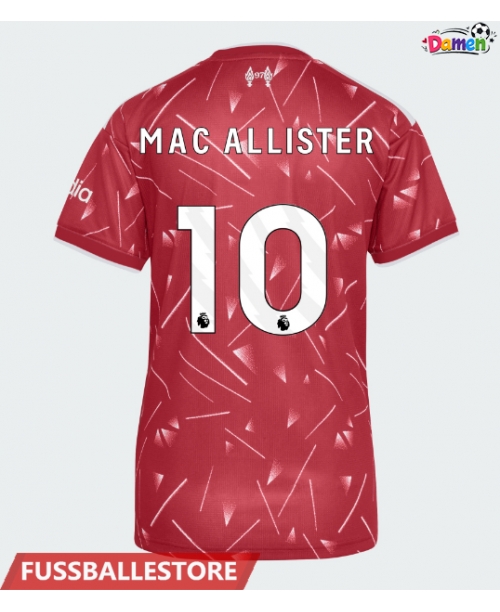 Günstige Liverpool Alexis Mac Allister #10 Heimtrikot Damen 2026-27 Kurzarm